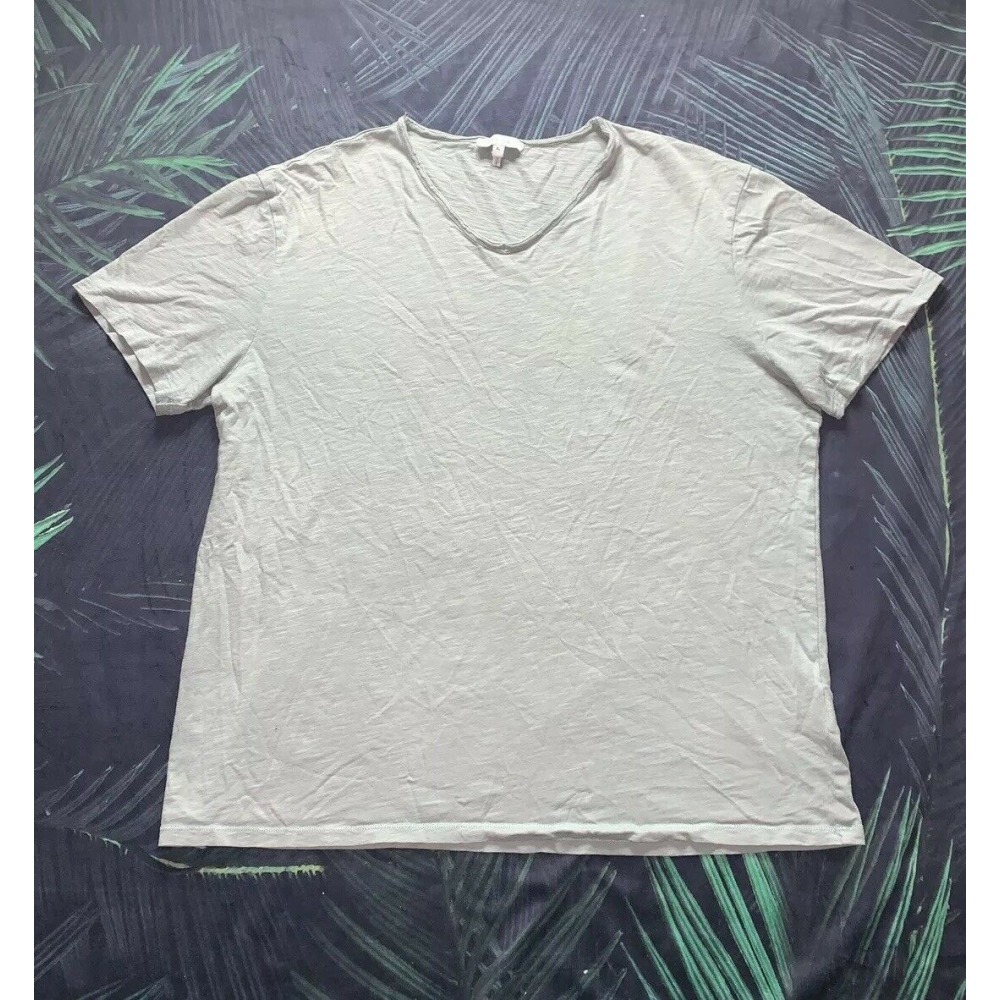 Reiss VGC Gray Short Sleeve Tee T Shirt XL